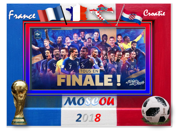 FINALE  France-Croatie   ...   Soutenons les BLEUS !