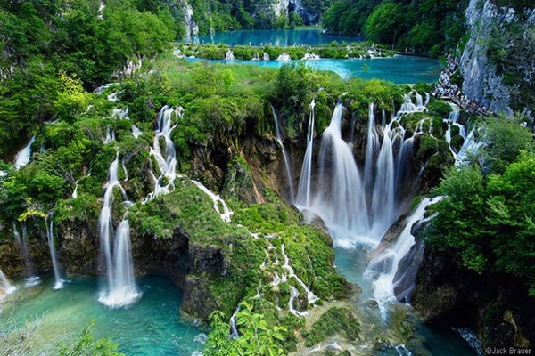  Croatie :  le parc national des lacs de Plitvice  !