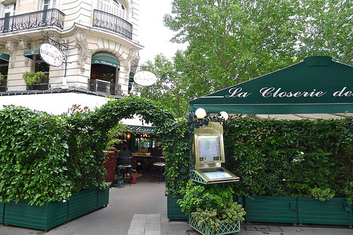 La Closerie des Lilas    ...   à Paris !
