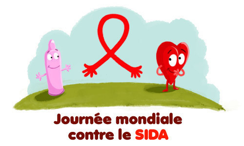 1 dÃ©cembre ... journÃ©e mondiale contre le sida !