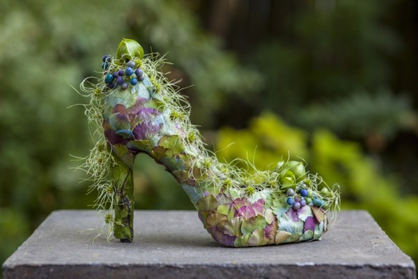Chaussures en fleurs ... de Françoise Weeks !
